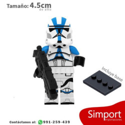 Clone Trooper - 501st legion - Minifigura - Star Wars