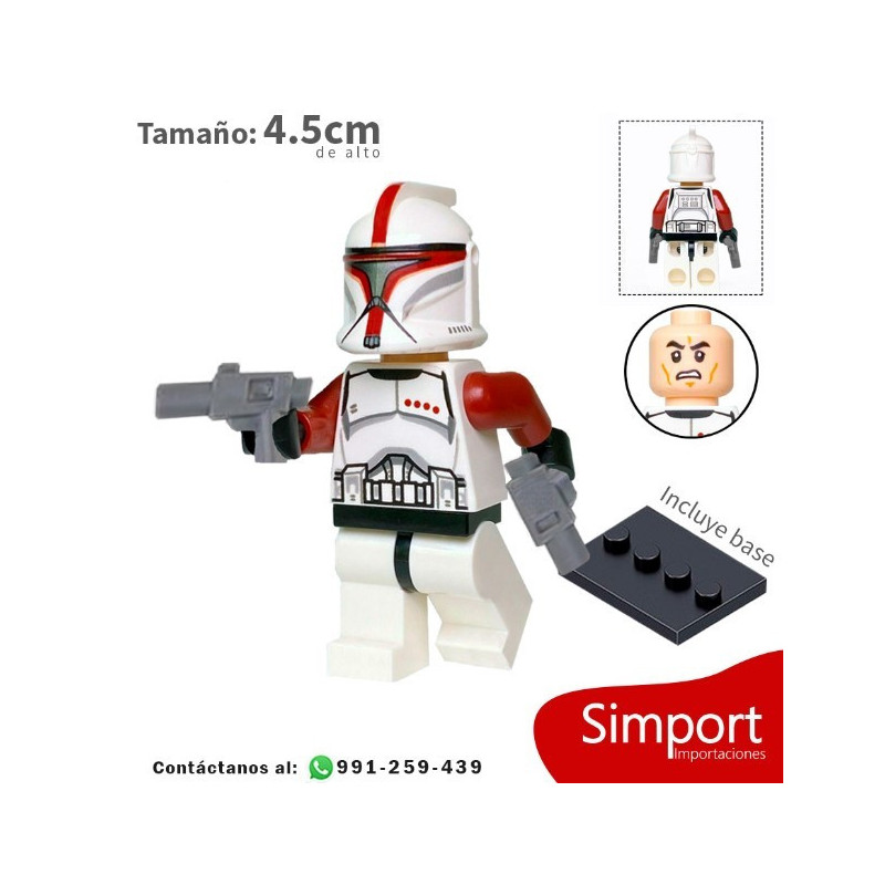 Clone Trooper Capitan - Minifigura - Star Wars
