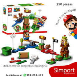 Aventuras con Mario Bross - 250 piezas - Mario Bross