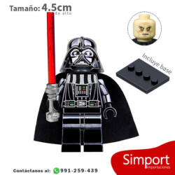 Darth Vader Cromado - Star Wars - Minifigura