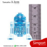 R2-D2 Holograma - Minifigura - Star Wars