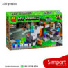 Cueva de los Zombis Minecraft - 250 Piezas
