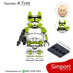 Grey Clone Trooper - Minifigura - Star Wars