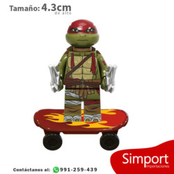 Raphael - Tortugas Ninja - Minifigura