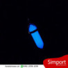 Piedra Cuarzo Luminoso Azul