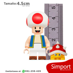 Toad - Mario Bros  - Minifigura