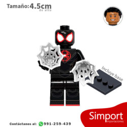 Miles Morales Spider Man - Minifigurav2 - Marvel - Minifigura