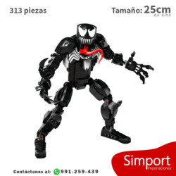 Figura Venom - 319 piezas - Marvel