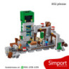 La mina del creeper - 852 piezas - Minecraft