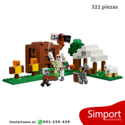 El puesto de saqueadores  - Minecraft  - 321 piezas