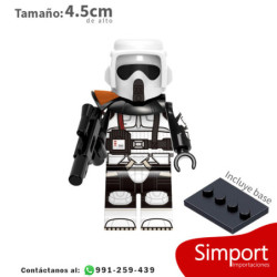 Scout Trooper Comandante - Star Wars - Minifiguras