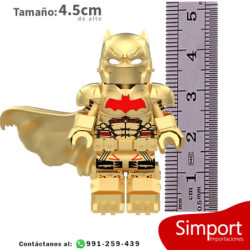 Batman armadura v2 dorado - Dc Comics - Minifigura
