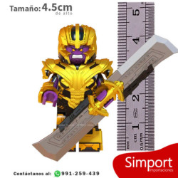 Thanos armadura completav2 - Marvel - Minifigura