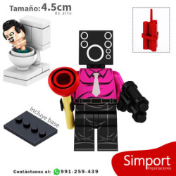 Audio Man - Skibidi Toilet - Minifigura
