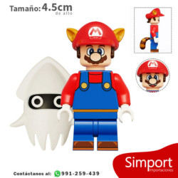 Mario ardilla boladora - Mario Bross - Minifigura