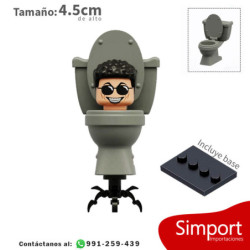 Toilet Man - Skibidi Toilet - Minifigura