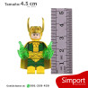 Loki Clasico y Thor Sapo - Marvel - Minifigura