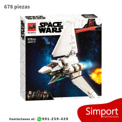 Imperial Shuttle - Star Wars  - 678 Piezas