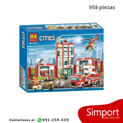 Estación de bomberos  - City - 958 piezas