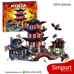 El Templo de Airjitzu - 2031 piezas - Ninjago