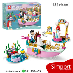 Barco de Ceremonias de Ariel - 119 piezas - Disney Princess