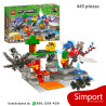 Batalla de Dragones  - Minecraft - 445 piezas
