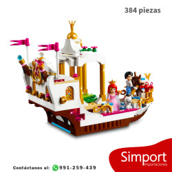 Barco real de ceremonias de Ariel - 384 piezas - Disney