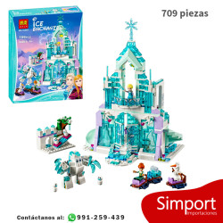 Palacio mágico de hielo de Elsa - 709 piezas - Frozen Disney