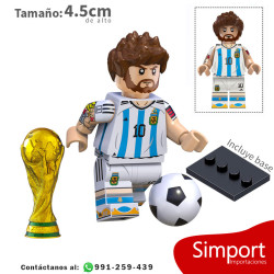 Lionel Messi - Argentina con copa - Minifigura