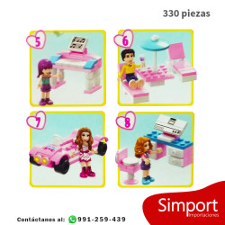 Set 8 Barbie - 330 Piezas - Barbie