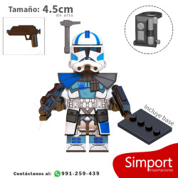 Echo - 501st Legion Clone Trooper - Star Wars - Minifigura