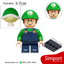 Baby Luigi - Mario Bross - Minifigura