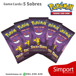 Pokémon Trading Card Game - Coleccion - 5 Sobres
