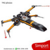 Nave X Wing Fighter - 742 piezas - Star Wars