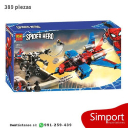 Spider Man vs Venom Mech - 389 piezas
